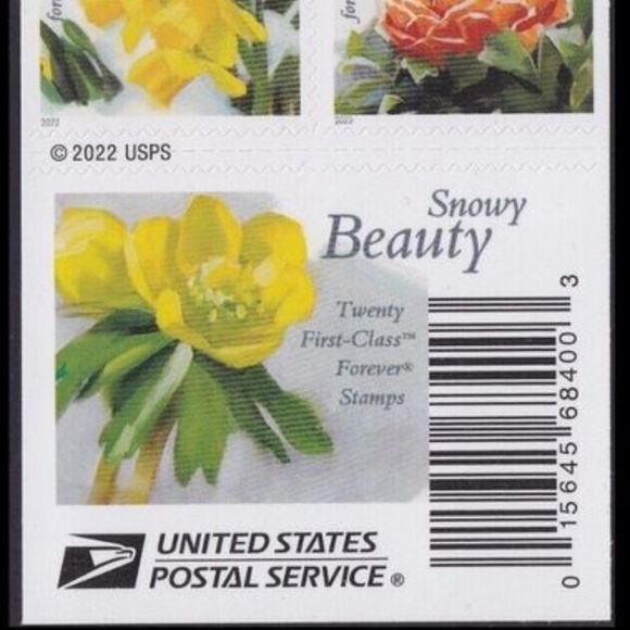 Snowy Beauty  booklet of 20) MNH 2022  #205664302004 - Picture 3 of 3